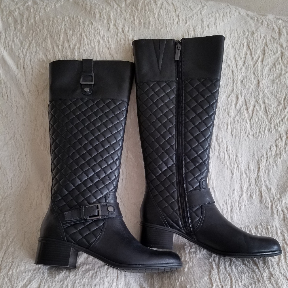 Bandolino Leather Riding Boots NWT
